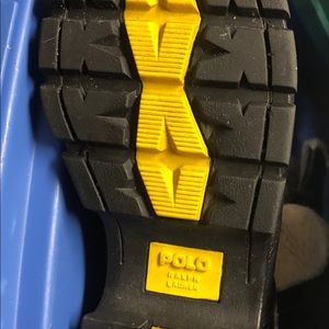Ralph Lauren MENS boots with Sherpa lining
